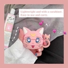 Étui pour écouteurs 3D étui de protection compatible avec AirPods Pro avec mousqueton mignon chat dessin animé casque écouteurs écouteurs couverture en silicone