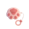 Étui pour écouteurs 3D étui de protection compatible avec AirPods Pro avec mousqueton mignon chat dessin animé casque écouteurs écouteurs couverture en silicone