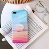 Étui souple TPU en marbre peint pour Iphone avec support de support expansible Étui arrière protecteur Smartphone