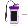Étui transparent transparent imperméable en PVC pour téléphone portable