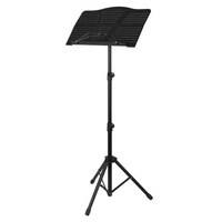 TUNYIN Nifty Support de partition portable pliant support de livre de musique avec sac de transport à pince pour guitare violon alto ukulélé