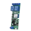 Tuya 2CH DC5V / 7-32V Commutateur WiFi Module de relais sans fil Fonction de synchronisation Commutateur à distance pour Android / IOS Télécommande Tuya APP Compatible avec Amazon Alexa Google Home