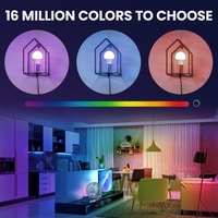 Tuya BT Intelligent Light Bulb Luminosité et lampe à couleur réglable E27 Compatible avec Alexa et Google Assistant