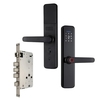Tuya Smart Lock Verrouillage porte porte porte porte verrou avec poignée empreinte digitale Verrouillage porte porte porte porte porte porte verrou électronique verrou à verrou à verrou à verrou à porte intelligente Compatible avec Tuya APP