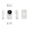 Tuya Smart Video Doorbell Caméra HD sans fil PIR Détection de mouvement Alarme IR Sécurité Porte Bell Interphone Wi-Fi pour la maison Appartement