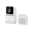 Tuya Smart Video Doorbell Caméra HD sans fil PIR Détection de mouvement Alarme IR Sécurité Porte Bell Interphone Wi-Fi pour la maison Appartement