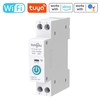 Tuya Wifi Disjoncteur Intelligent Télécommandes Sans Fil Contrôle Din Rail Commutateur Compatible avec Alexa Google Home 25A