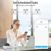 Tuya WiFi Intelligent Température Humidité Contrôleur Infrarouge USB Alimentations Maison Salon Chambre Climatiseur Thermostat Écran LCD avec Rétroéclairage APP Télécommandes Contrôle