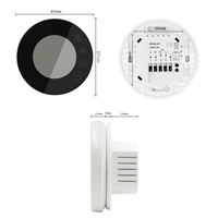 Tuya WiFi LCD affichage Thermostat Intelligent Programmable contrôleur de température APP télécommande Compatible avec Alexa Google Home commande vocale
