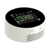 Tuya Wifi Portable Air Quality Compteur 7in1 PM2, 5 CO2 TVOC HCHO AQI Température Affichage couleur Détecteur de dioxyde de carbone Prise en charge du détecteur de dioxyde de carbone Contrôle de l