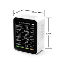 Tuya WiFi Portable Bureau À Domicile Intérieur Bureau Détecteur De Qualité De L