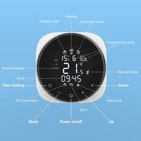 tuya Wifi Smart Thermostat Contrôleur de température numérique Contrôle de l