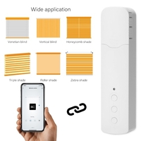 Tuya WiFi TM616EGWT Moteur de rideau de perle de traction intelligent Moteur de rideau électrique intelligent pour hôtel domestique Maison intelligente Contrôle de l
