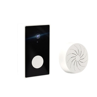 Tuya WiFi vidéo sonnette sans fil sonnette avec carillon 2-Way Audio infrarouge Vision nocturne Tuya APP contrôle