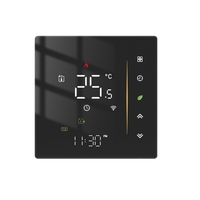 Tuya ZigBee Écran numérique Contrôleur de température intelligent eau/électricité de plancher Thermostat de chaudière à eau/au gaz compatible avec Alexa et Google Assistant