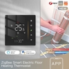 Tuya ZigBee Écran numérique Contrôleur de température intelligent eau/électricité de plancher Thermostat de chaudière à eau/au gaz compatible avec Alexa et Google Assistant