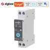 Tuya Zigbee Disjoncteur Intelligent Télécommandes Sans Fil Contrôle Din Rail Commutateur Compatible avec Alexa Google Home 10A
