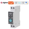 Tuya Zigbee Disjoncteur Intelligent Télécommandes Sans Fil Contrôle Din Rail Commutateur Compatible avec Alexa Google Home 16A
