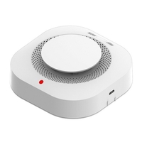 Tuya Zigbee Dispositif de détection de fumée sans fil intelligent Détecteur d