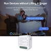 Tuya Zigbee DIY One Way Smart Switch Small Body APP Télécommande Zigbee Switch Minuterie Interrupteur Compatible avec Google Home/Nest & Alexa