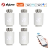 Tuya Zigbee thermostatique radiateur vannes Intelligent sans fil téléphone Mobile App contrôle maison chauffage Thermostat régulateur de température radiateur Thermostat Compatible avec Amazon Alexa Google Home