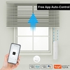 Tuya ZigBee TM616EGBZTN Moteur de rideau de perles de traction intelligent Rechargeable Intelligent Home Mobile Phone Contrôle de l