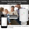 Tuya ZIGBEE3.0 Intelligent Radiator Actuator Programmable Thermostatic Radiator Valve Temperature Controller Voice Control via Alexa
