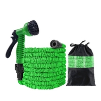 Tuyau de jardin 75FT mise à niveau de tuyau flexible en plastique flexible extensible magique de tuyau d