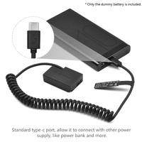 Type C à DR-E18 coupleur cc LP-E17 remplacement de batterie factice pour Canon RP EOS 77D 200D 250D 750D 760D 800D 850D rebelle T6S T6i T7i T8i SL2
