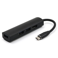 type-c hub3.0 + HDMI4K Transverter quatre en un cordon de raccordement pour téléphone portable mate10P30