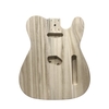 Type de bois poli baril de guitare électrique bricolage érable électrique corps de baril pour guitare de style TL