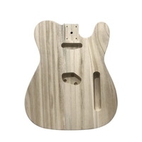Type de bois poli baril de guitare électrique bricolage érable électrique corps de baril pour guitare de style TL
