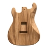 Type de bois poli corps de baril de guitare électrique en érable baril de guitare électrique non fini