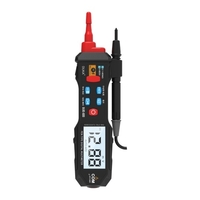 Type de stylo Multimètre numérique 6000 comptes NCV Testeur multiple Mesure de la résistance de tension CC / CA Continuité Test de fil zéro / en direct avec rétro-éclairage et éclairage