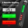 Type de stylo multimètre numérique testeur portable voltmètre écran bicolore 1, 9 pouces TRMS tension capacité résistance fréquence diode continuité température NCV mesure multimètre multifonction