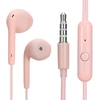 U19 3.5mm casque filaire casque intra-auriculaire Macaron couleur musique écouteur téléphone intelligent écouteurs contrôle en ligne avec microphone