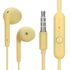 U19 3.5mm casque filaire casque intra-auriculaire Macaron couleur musique écouteur téléphone intelligent écouteurs contrôle en ligne avec microphone
