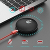 U3 USB micro à condensateur omnidirectionnel micro pour réunion Business Conference Computer Desktop Laptop PC Chat vocal Jeux vidéo Diffusion en direct avec câble AUX 3.5MM Type-C