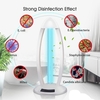 UE Plug 220 V Ménage UV Lampe Ozone UV Lampe de Stérilisation Portable Désinfection Lampe Tube Lit Acarien UV Stérilisateur 38 W Télécommande