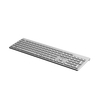 uFound R-753 Combo souris et clavier 106 touches Clavier chocolat ultra-fin + souris silencieuse sans fil 1200 DPI blanc