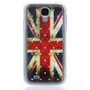 UK Flag Pattern Design retour Housse Etui avec strass pour Samsung Galaxy S4 i9500/i9505
