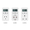 UK Plug plug-in Digital LCD moniteur puissance compteur électricité électrique consommation d’énergie suivi à douille