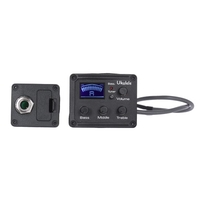 Ukulélé Ukulélé Uke piezo Preamp 3-Band EQ System Tuner Equalizer avec écran LCD