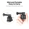 Ulanzi GP-11 Action Camera Boucle à dégagement rapide Adaptateur magnétique Adaptateur universel de montage de boucle de caméra de sport pour GoPro Hero 9/8/7/6 / Max,  DJI Osmo Action
