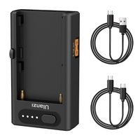 Ulanzi NP-F01 chargeur de batterie de caméra multifonction pour F550/F750/F970 NP-F Batteries 22W chargeur rapide bidirectionnel avec entrée et sortie PD type-c / sorties USB-A et D-TAP