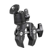 Ulanzi R099 Super support de serrage avec 360 ° rotatif Mini rotule 1/4 pouce vis en alliage d