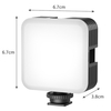 Ulanzi VL61 Lumière vidéo RVB polychrome portable Mini lumière de photographie Température bicolore 2500K-8500K Luminosité réglable 20 types d