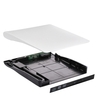 Ultra mince Portable USB 3.0 SATA 9.5mm externe lecteur de disque optique boîte pour PC Portable ordinateur Portable blanc