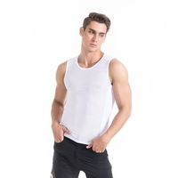 Ultraléger Baselayer Mesh manches Compression Shirt Cyclisme TOMSHOO Hommes Courir Couche Sports Base Undershirt Top