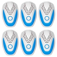 Ultrasons Plug-in Pest Souris Contrôle Répulsif Inoffensif électrique Insecte Bug Moustique Cafard Spider Répulseur AC110-230V
